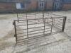 2 gates and sliding panel gate