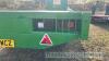 Twin axle 28ft bale trailer, air and oil brakes and flashing beacon - 13