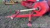 MF 128 pickup baler gwo, last used 2023 season - sledge brackets not included - 7