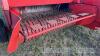 MF 128 pickup baler gwo, last used 2023 season - sledge brackets not included - 8