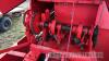 MF 128 pickup baler gwo, last used 2023 season - sledge brackets not included - 10