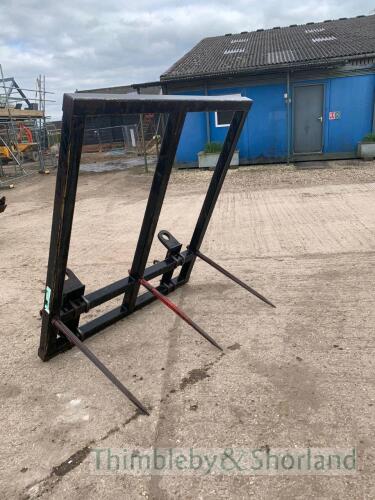 albutt big bale spike cone and pin bracket