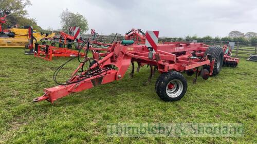 Kvenereland 3m CLD stubble cultivator with sub soil legs and rear packer