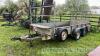 Ifor Williams 125 Mk3 trailer