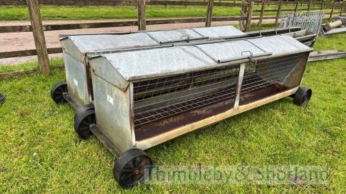 2 wheeled hay racks