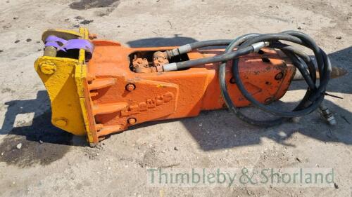 Indeco HP600 hydraulic breaker B459