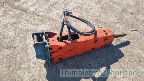 Indeco HP350 hydraulic breaker BO 380