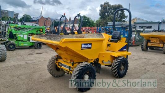 Thwaites 3 tonne swivel dumper (2011)