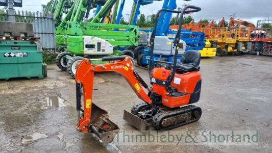 Kubota K008-3 micro digger (2020)