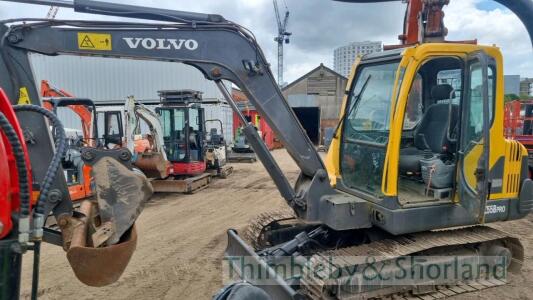 Volvo EC55B Pro mini digger (2013)