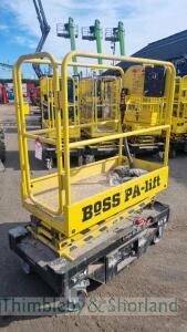 Boss PA lift push around scissor lift (2022) 800108