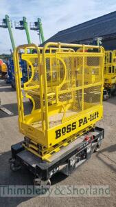 Boss PA lift push around scissor lift (2022) 800118