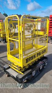 Boss PA lift push around scissor lift (2022) 800112