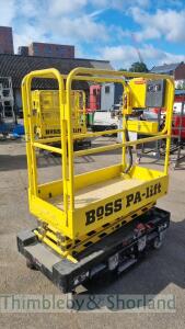 Boss PA lift push around scissor lift (2022) 800114