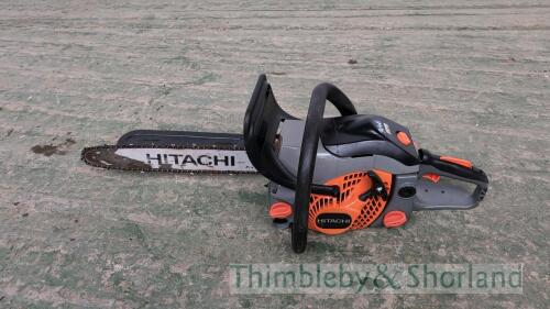 Hitachi petrol chain saw