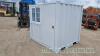 7ft office container with doors and window - 4