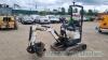 Bobcat E10 micro digger (2018) A945452