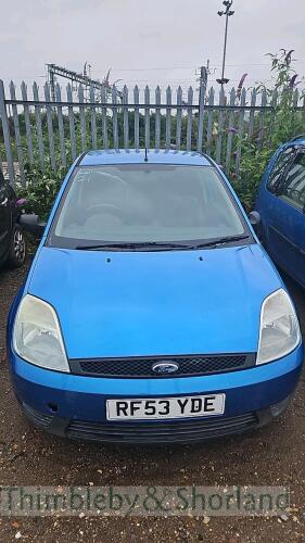 FORD FIESTA LX - RF53 YDE.