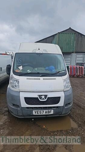 PEUGEOT BOXER 335 LWB - YE57 ABF.