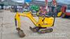 JCB 8008 micro digger (2008)