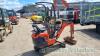 Kubota K008-3 micro digger (2018) - 9