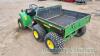 John Deere gator tipper - diesel - 6