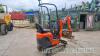 Kubota K008-3 micro digger (2021) - 8