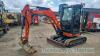 Kubota U27-4 mini digger (2018)