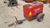 Shindaiwa 300 amp towed welder