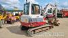 Takeuchi TB250 mini digger (2018) - 11