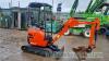 Kubota U17-3 mini digger (2012) - 6