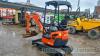 Kubota U17-3 mini digger (2012) - 12