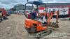 Kubota KX016-4 mini digger (2013) 3325 hrs - 9