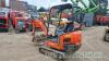 Kubota KX016-4 mini digger (2013) 3325 hrs - 10