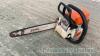 Stihl MS210 chain saw - 3