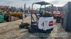 Bobcat E17 mini digger (2019) - 11