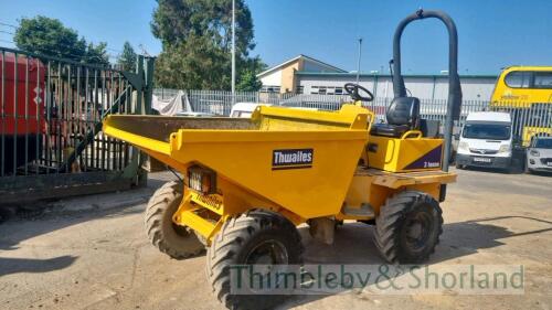 Thwaites 3 tonne dumper (2014)