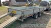 Ifor Williams LM166G twin axle dropside trailer 16ft x 6ft (2009) With spare ring hitch - 3