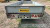 Ifor Williams LM166G twin axle dropside trailer 16ft x 6ft (2009) With spare ring hitch - 7