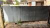 12ft galvanised clad gate - 2