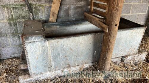 Riveted 6ft water trough