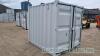 8ft office container with doors and window - 2