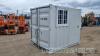 8ft office container with doors and window