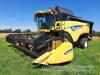 New Holland CX7090 combine (2013) 1950E hrs (approx), 1323D hrs (approx), 25ft header and trailer