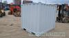 7ft office container with doors and window - 3