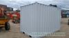 12ft office container with doors and window - 3