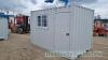 12ft office container with doors and window - 5