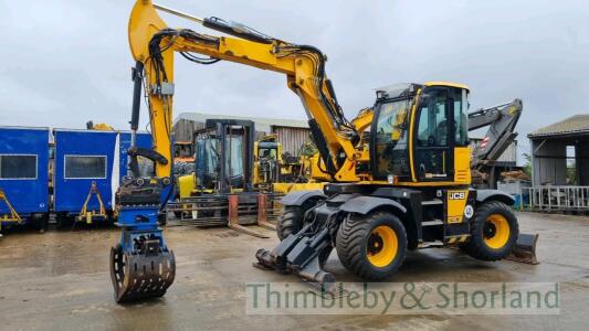 JCB 110W hydradig wheeled excavator (2017)