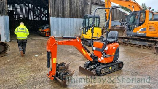 Kubota K008-5 micro digger (2020)