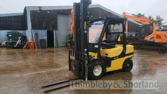 Yale GDP 35VX diesel forklift (2015)